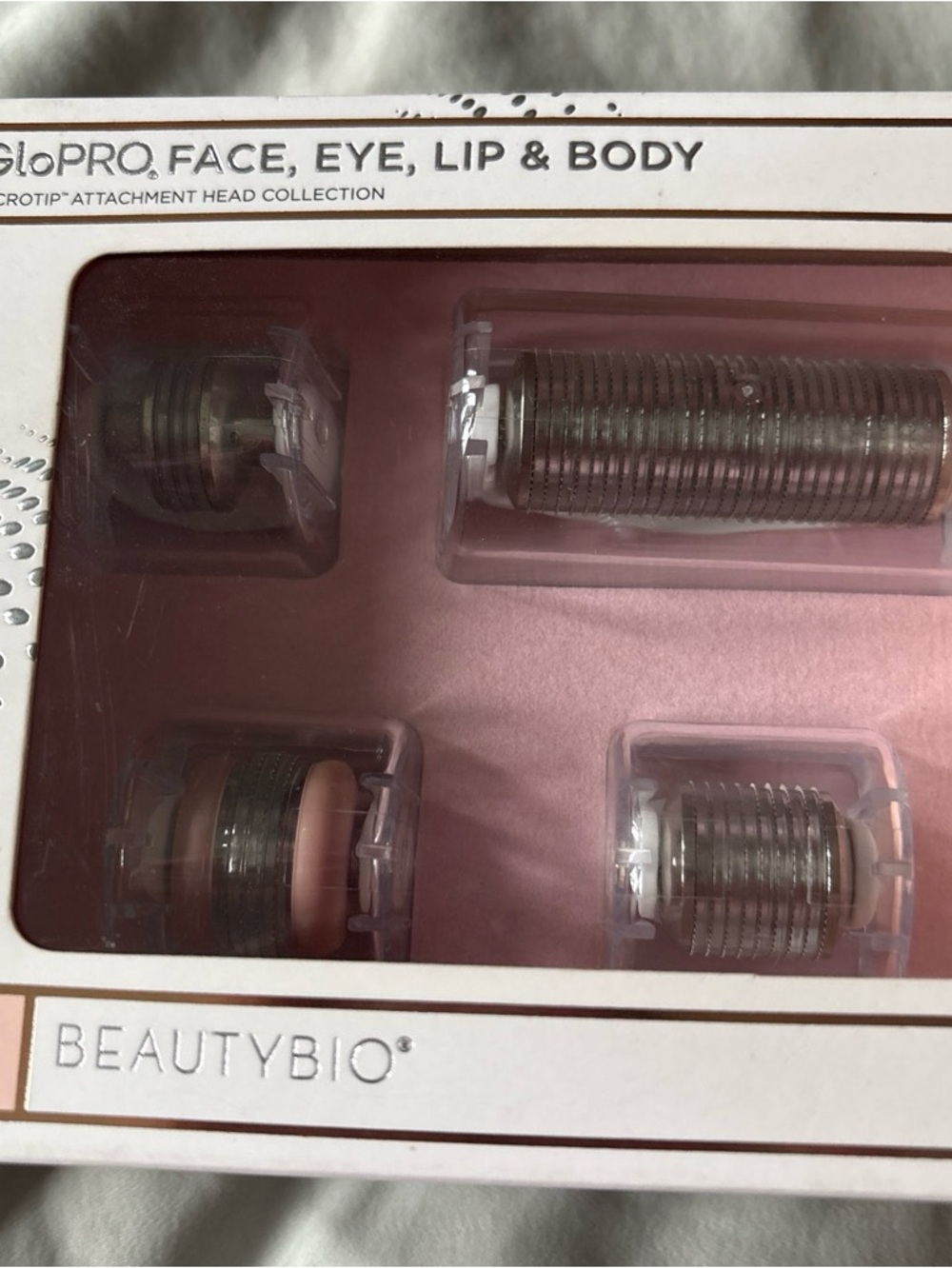 GoPro Replacement Makeup Attachment Heads Set - Pink & Silver